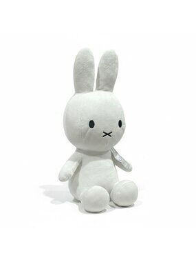 Miffy White Bunny Plush Toy Soft Cuddly 14 Inch Stuffed Animal For Kids